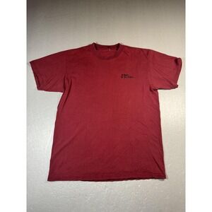 No Fear Shirt Mens Large Burgundy Stay Hungry Graphic Skate Surf T-Shirt Top